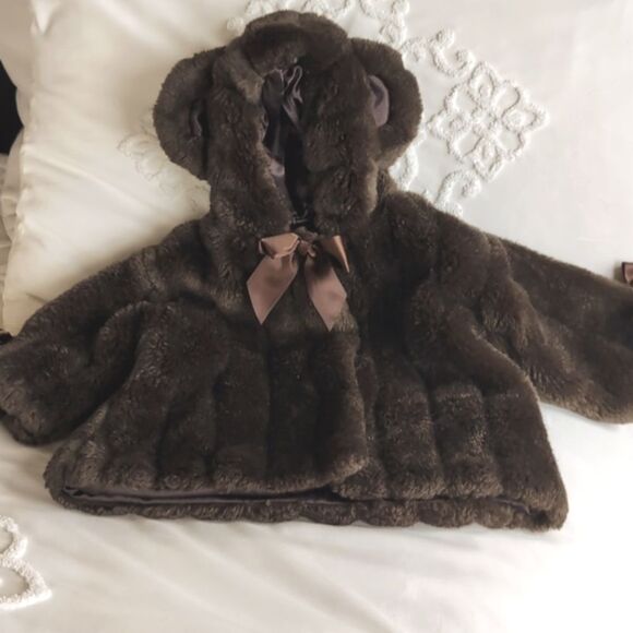 Bearington Baby Mink Couture Hooded Bear Coat🧸 - Picture 10 of 10